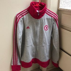 Adidas girl’s L women’s S Adidas Chelsea zip up
